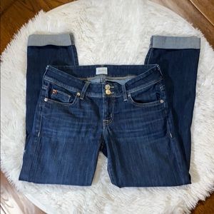 Hudson Cropped Jeans